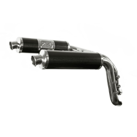 SPARK ROUND Slip-On Muffler DUCATI MONSTER 800-1000cc 2004-2006