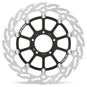 MOTO-MASTER Flame Front Floating Brake Disc Ducati Desmosedice / Panigale / Streetfighter / Superleggera 998/1299 07-24