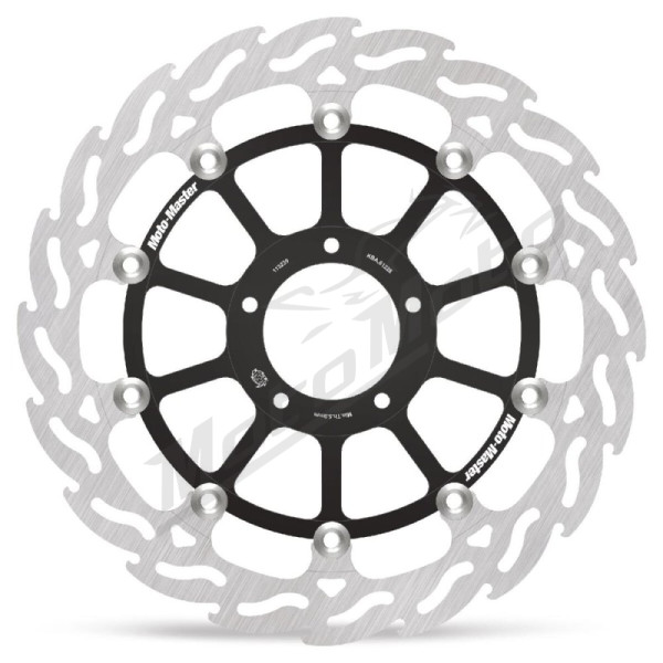 MOTO-MASTER Flame Front Floating Brake Disc Ducati Desmosedice / Panigale / Streetfighter / Superleggera 998/1299 07-24