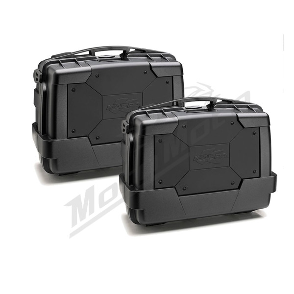 KAPPA Monokey Garda Black storage boxes 33L
