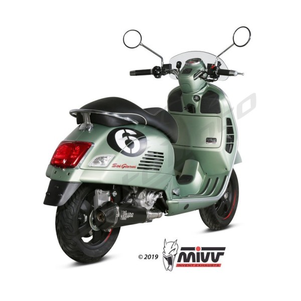 MIVV Delta Race Full Exhaust System Vespa GTS / GTS Super Sport / GTS Super 300cc 07-20