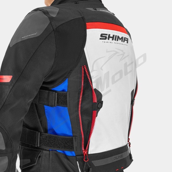Shima DUNE LADY Jacket Black/White/Blue
