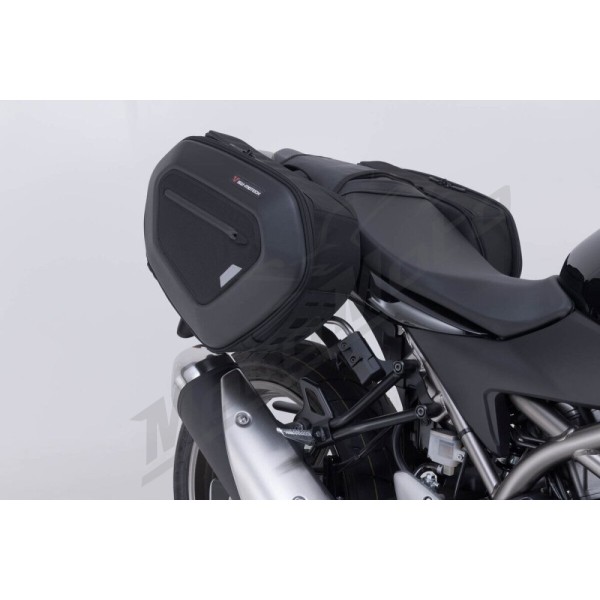 SW-MOTECH PRO BLAZE H Saddlebag Set with EDGE protection Suzuki SV 650 16-26