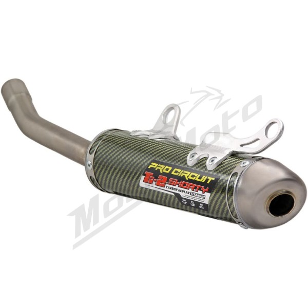 PRO CIRCUIT Ti-2 Silencer Carbon-Aramid Fiber/Titanium Honda CR 250R 92-96