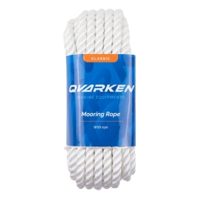 Qvarken Mooring Rope Classic with eye 10mm 6m white