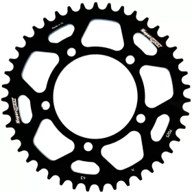Supersprox Rear Sprocket Alu RAL-7025:43 Black 43t