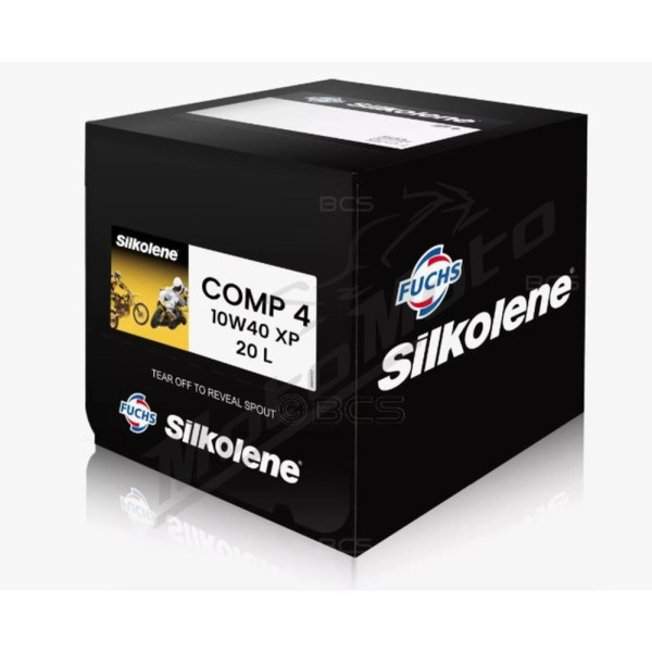 Silkolene COMP 4 XP Half Synthetic Oil 10W40 4T-20l