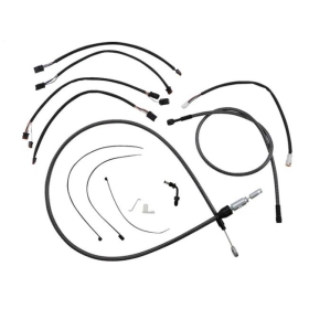 MAGNUM SHIELDING Karbon Fiber Handlebar Installation Kit 38/43cm Harley Davidson FLDE / FLFBS / FXBBS / FXBR / RXLR 1750/1923 18-24