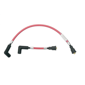 MAGNUM SHIELDING Spark Plug Wires Red Harley Davidson FLH / FLSC / FLSTF / FXDS / FXDWG / FXWG 1200/1340 77-99