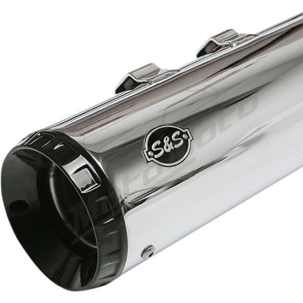 S&S CYCLE GNX Slip-On Mufflers Harley Davidson FLH / FLHR / FLHRC / FLHRXS 1750-1977cc 17-25