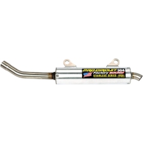 PRO CIRCUIT 304 Silencer Stainless Steel/Aluminum Honda CR 250R 1989