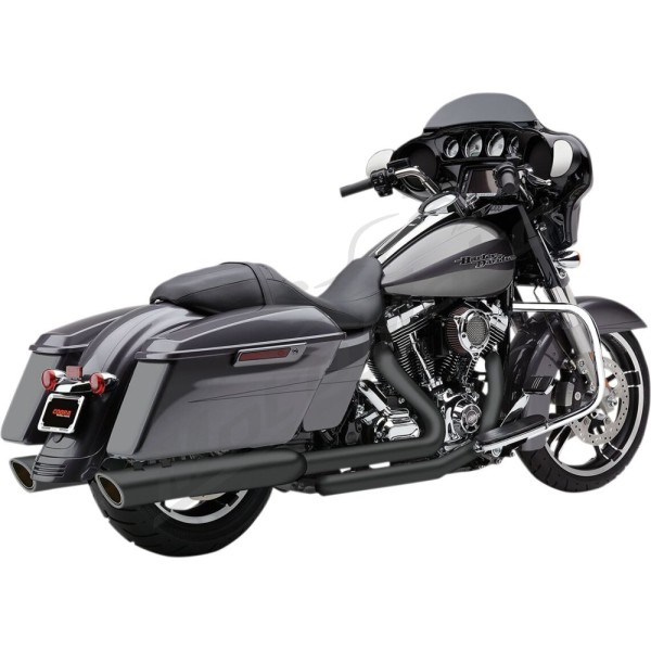 COBRA 909 Twins Slip-On Mufflers Harley Davidson  FLHR / FLHRC / FLHRI / FLHT / FLHTC / FLHTCU / FLHTK / FLHX / FLTR / FLTRX 1340-1690cc 95-16