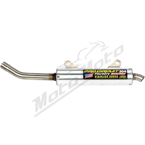PRO CIRCUIT 304 Silencer Stainless Steel/Aluminum Honda CR 250R 1989