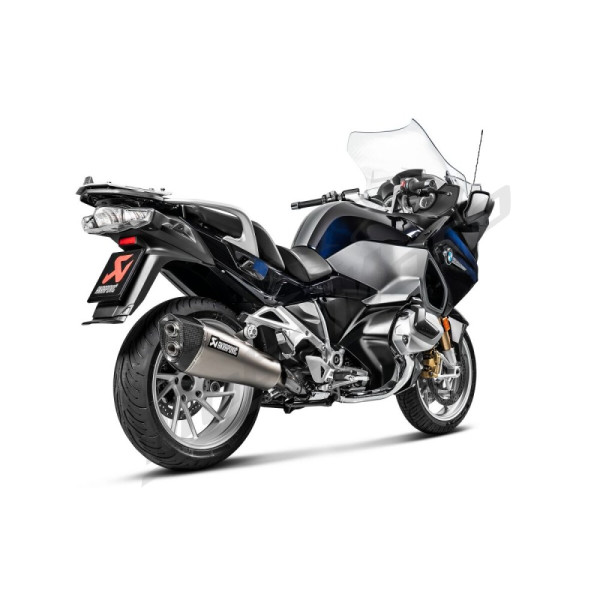 AKRAPOVIC Slip-On Line Muffler Titanium / Carbon Fiber BMW R 1250RT 19-24