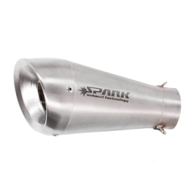 SPARK 60'S Slip-On Universal Muffler (length 255mm) Ø60mm