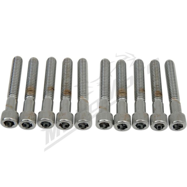 DRAG SPECIALTIES Socket-Head Bolts M8 x 1,25 (length 50,8 mm) 10pcs.