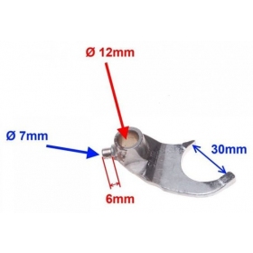 Gear selector fork 3 Gear SHINERAY ATV 250 ST-9E 1pc