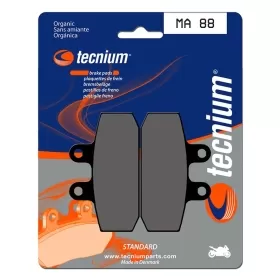 TECNIUM Street Organic Brake pads Moto Guzzi / Aprilia / Derbi / Gilera / Honda 125/850 85-25