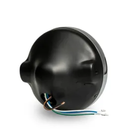 EMGO Universalus priekinis žibintas juodas Ø178mm