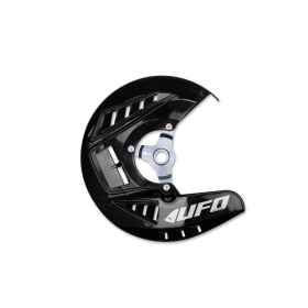 UFO Front Disc Protector Black Kawasaki KX250F-450 13-19