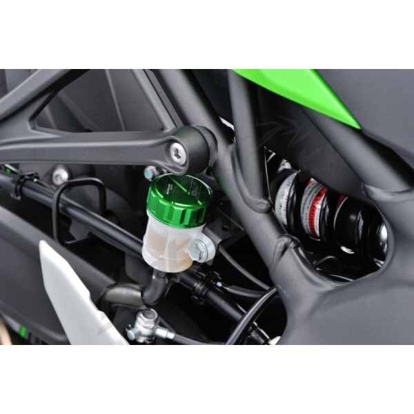 DAYTONA Rear Master Cylinder Cap Green KAWASAKI Z 650-900cc 2017-2026