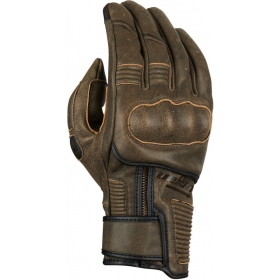 Furygan James Evo Rusted D3O genuine leather gloves