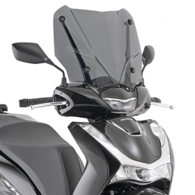 Givi priekinis stiklas Tamsintas Honda / Niu 125-350cc 20-22