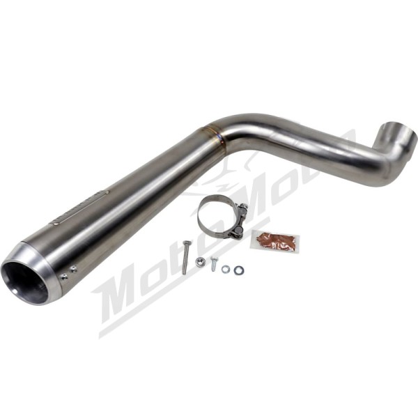 BASSANI XHAUST 4" Short Megaphone Muffler INDIAN FTR 1200cc 2019-2022