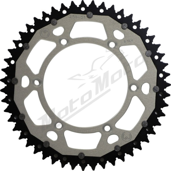 MOOSE OFFROAD HARD-PARTS Dual Sprocket 51T Honda / Yamaha 125-500cc 79-22