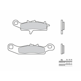 BREMBO Off-Road Sintered stabdžių trinkelės KAWASAKI KFX 450 2008-2014