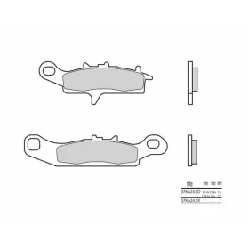 BREMBO Off-Road Sintered Metal Brake pads KAWASAKI KFX 450 2008-2014