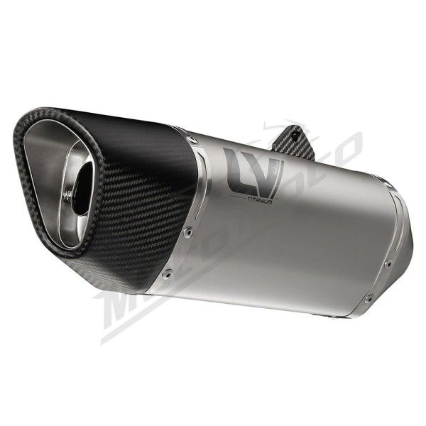 LEOVINCE LV-14R Titanium Slip-On Muffler HONDA X-ADV 750 17-25
