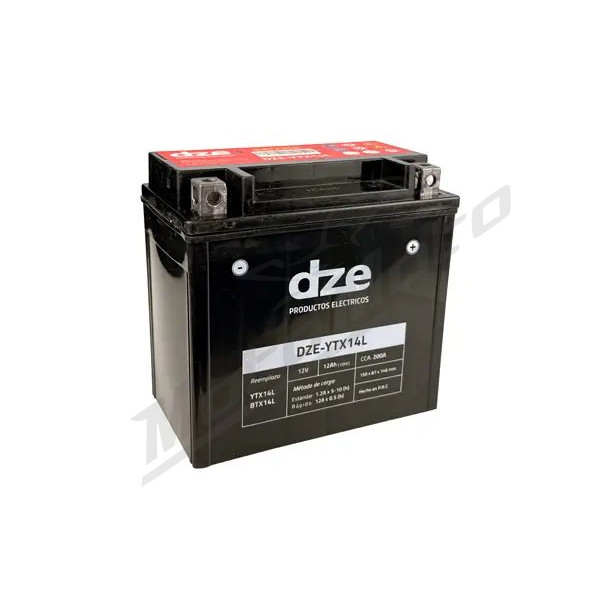 DZE YTX14L gelinis akumuliatorius 12V 12AH