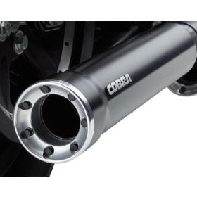 COBRA RPT 3" Slip-On Mufflers Harley Davidson XL 883-1200cc 04-13