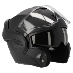 IŠPARDAVIMAS! Atverčiamas šalmas Scorpion Exo-Tech Evo Solid MATINIS XL
