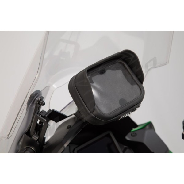 SW-MOTECH GPS Mount for Cockpit Kawasaki KLZ 1000 18-24