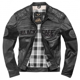 Black-Cafe London New York Leather Jacket