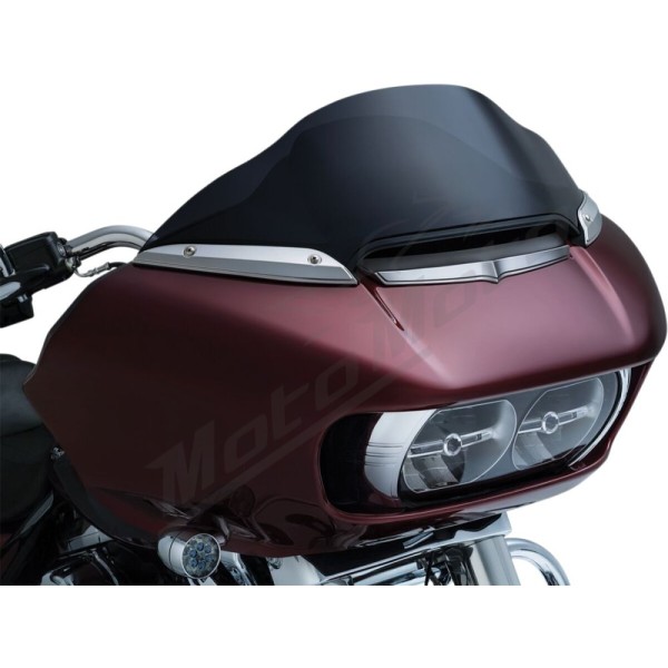 KURYAKYN Windshield Front Side Trim Chromed Harley Davidson FLHX / FLTRK / FLTRXS / FLTRXSE / FLTRX 1690/1977 15-24