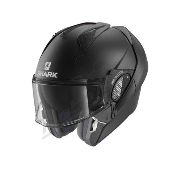Šalmas Shark Evo-GT Blank Mat Juodas Matinis - MotoMoto