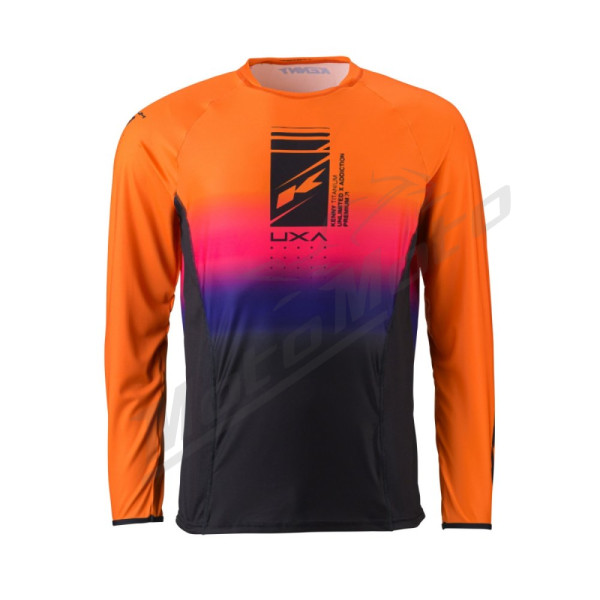 Kenny racing cross/enduro jersey titanium solid