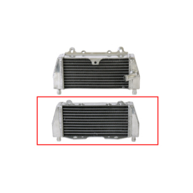 Psychic radiator reinforced with standard capacity left Kawasaki KX 125-250cc 94-02