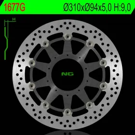 NG BRAKES Priekinis plaukiojantis stabdžių diskas 320mm Ducati Diavel / XDiavel 1200-1262cc 11-20