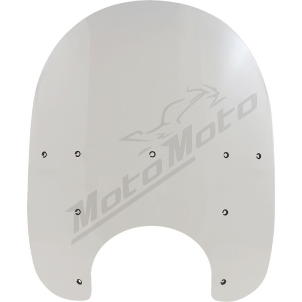 MEMPHIS SHADES HD Road King atsarginis priekinis plastikas skaidrus 48,5x58,5cm Harley Davidson FLHR / FLHRCI / FLHRI / FLHRS / FLHRSI / FLHRXS / 1340-1868 94-24