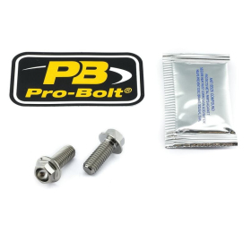 PRO BOLT Titanium Brake Caliper Mount Kit Aprilia / Ducati / Honda 660-1100cc 99-25