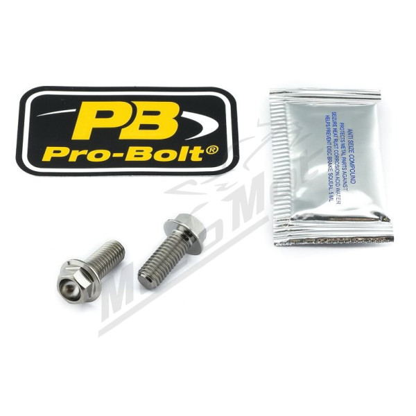 PRO BOLT Titanium Brake Caliper Mount Kit Aprilia / Ducati / Honda 660-1100cc 99-25