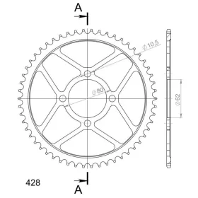 Supersprox Rear sprocket 1843.54 54t