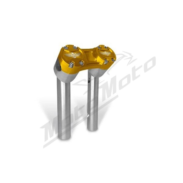 HEINZ BIKES Clubstyle Pullback Riser Ø25.4mm 20.5cm Harley Davidson FLD / FXDB / XL / XR / XLH / FXRC / FLSTC 883/1927 70-24 