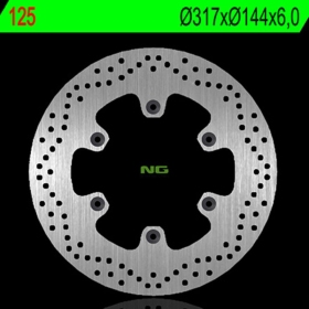 NG BRAKES 125 fiksuotas stabdžių diskas GAS GAS / HONDA / HUSQVARNA / KTM / TRIUMPH 