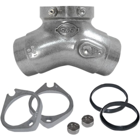 S&S CYCLE Manifold Conversion Kit for 80" Evolution Big Twin Harley Davidson FLH / FLHR / FLHRCI / FLHRI 1340-1450cc 83-99