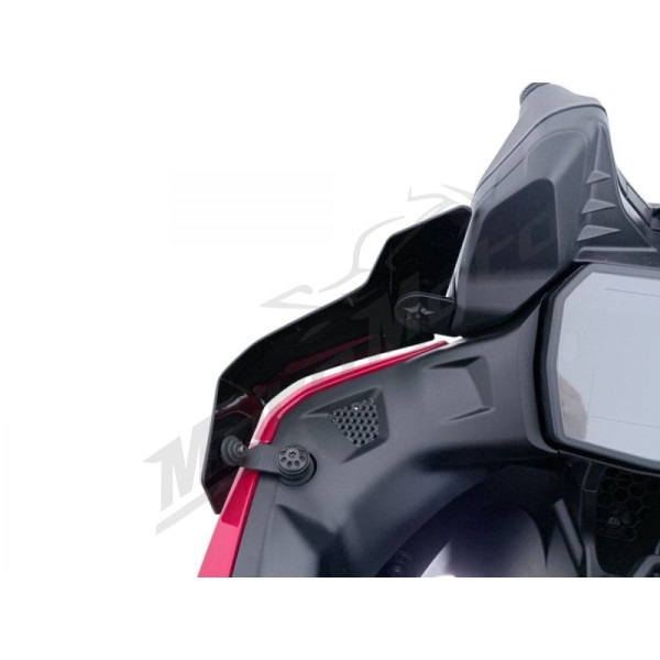 WRS DU039NO Side Deflectors Sport Matt Black Ducati Multistrada V2 900cc ABS 2025